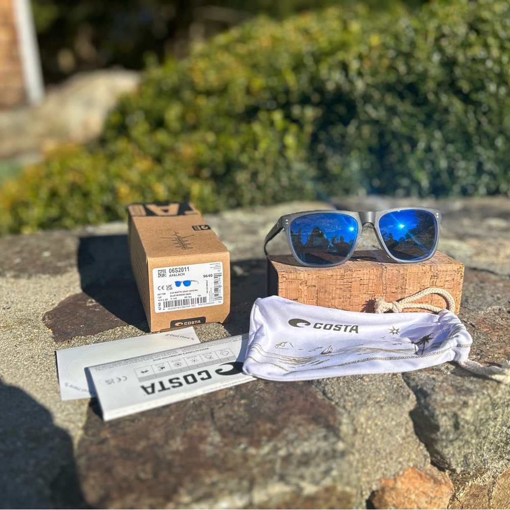 Costa Apalach Blue Mirror Sunglasses